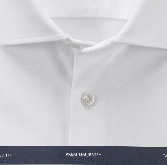 Oblymp SIGNATURE, Businesshemd, tailored fit, SIGNATURE Kent, Weiß Lagerräumung