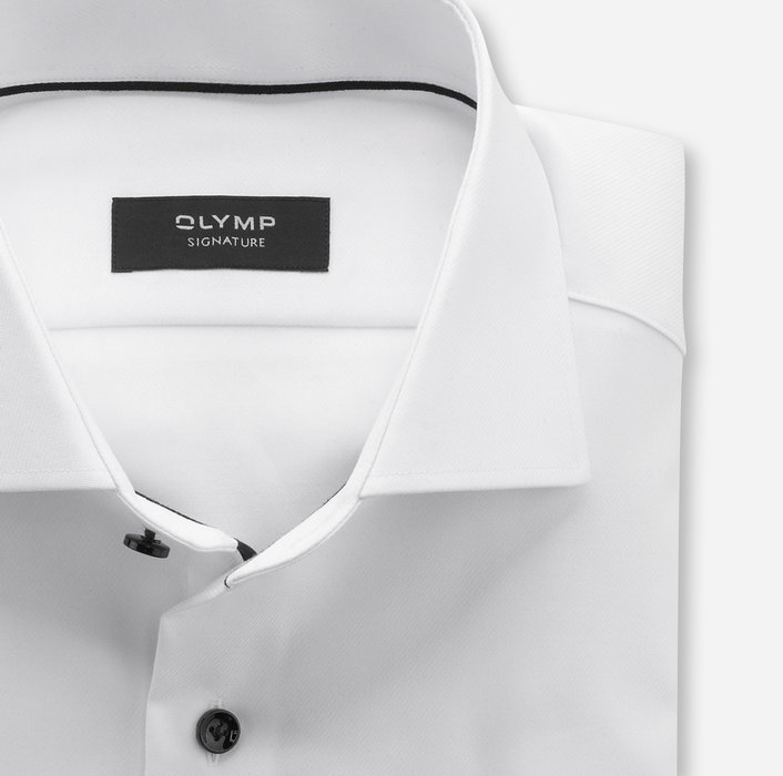 Oblymp SIGNATURE, Businesshemd, tailored fit, SIGNATURE Kent, Weiß Heißer Verkauf