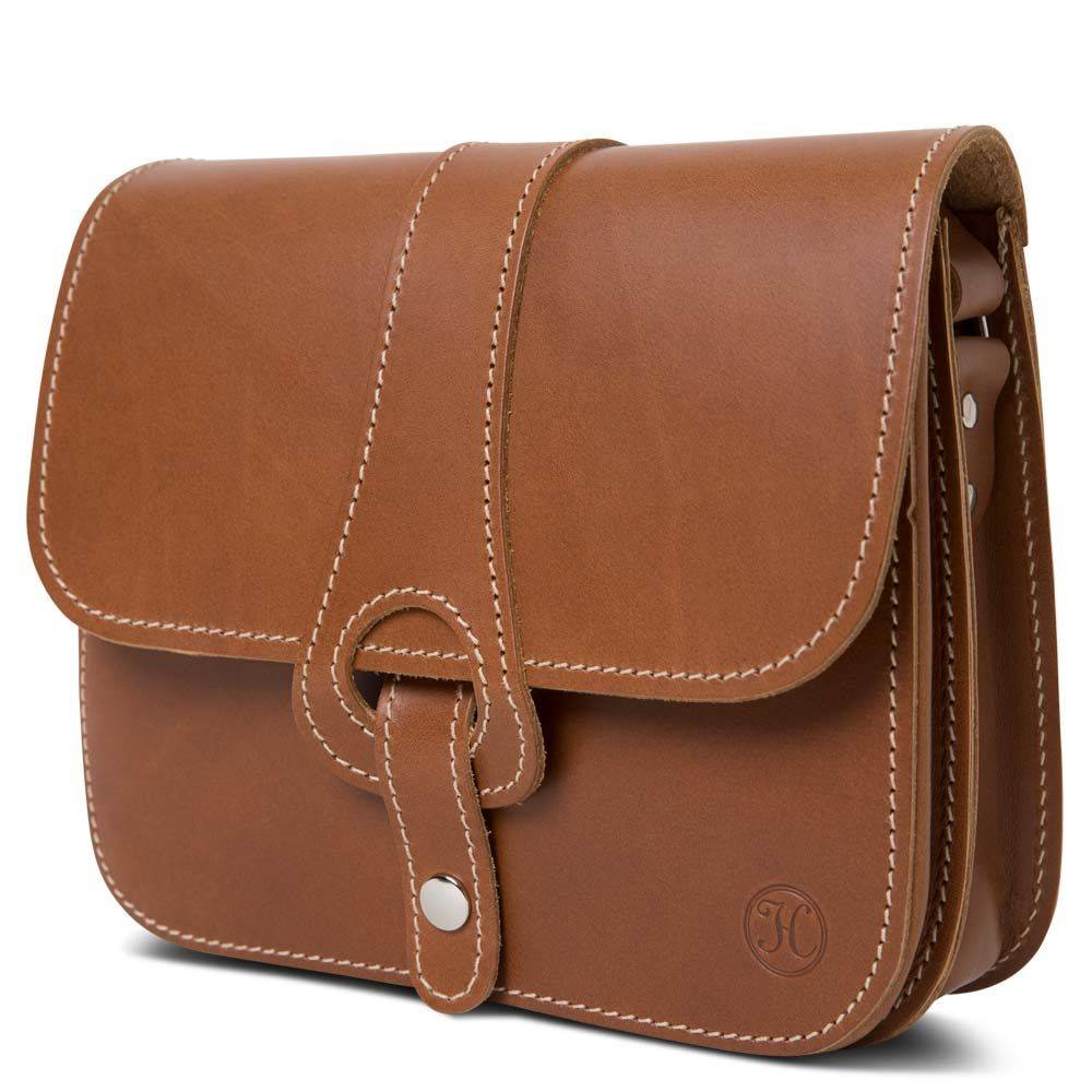Original Haferl Schultertasche Mia | caramel Großer Ausverkauf