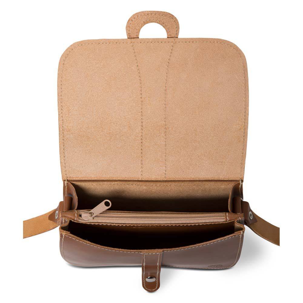 Original Haferl Schultertasche Mia | caramel Großer Ausverkauf