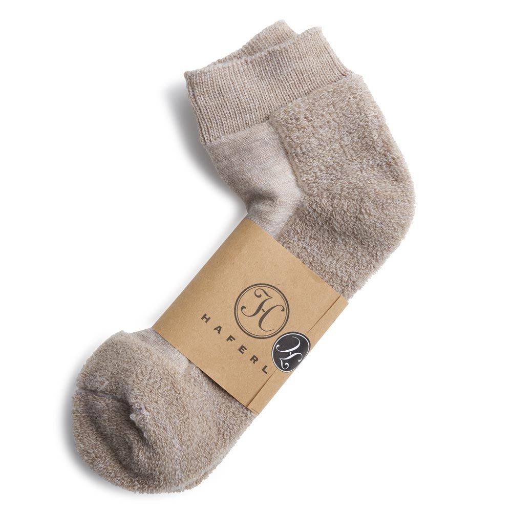 Original Haferl Merino Kurzsocken | sand Lagerräumung