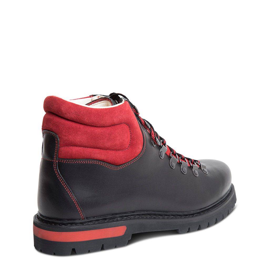 Original Haferl Geiselstein | schwarz/rot Clearance-Verkauf