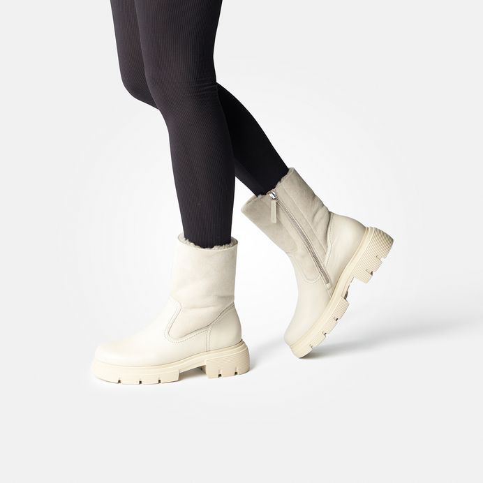 Paul Green Stiefelette mit Lammfell 8064-004 Begrenzt auf 3 Tage