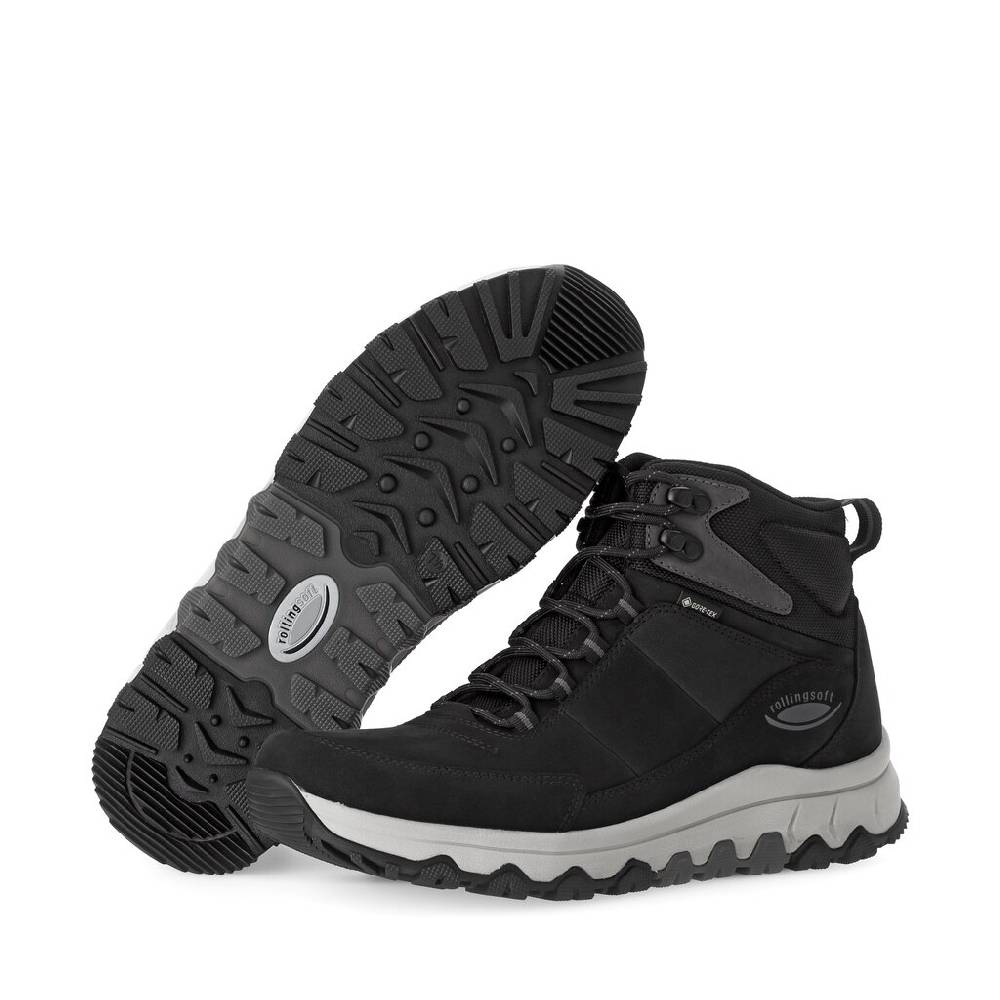 ﻿Pius Gabor rollingsoft Boot schwarz Super Rabatt