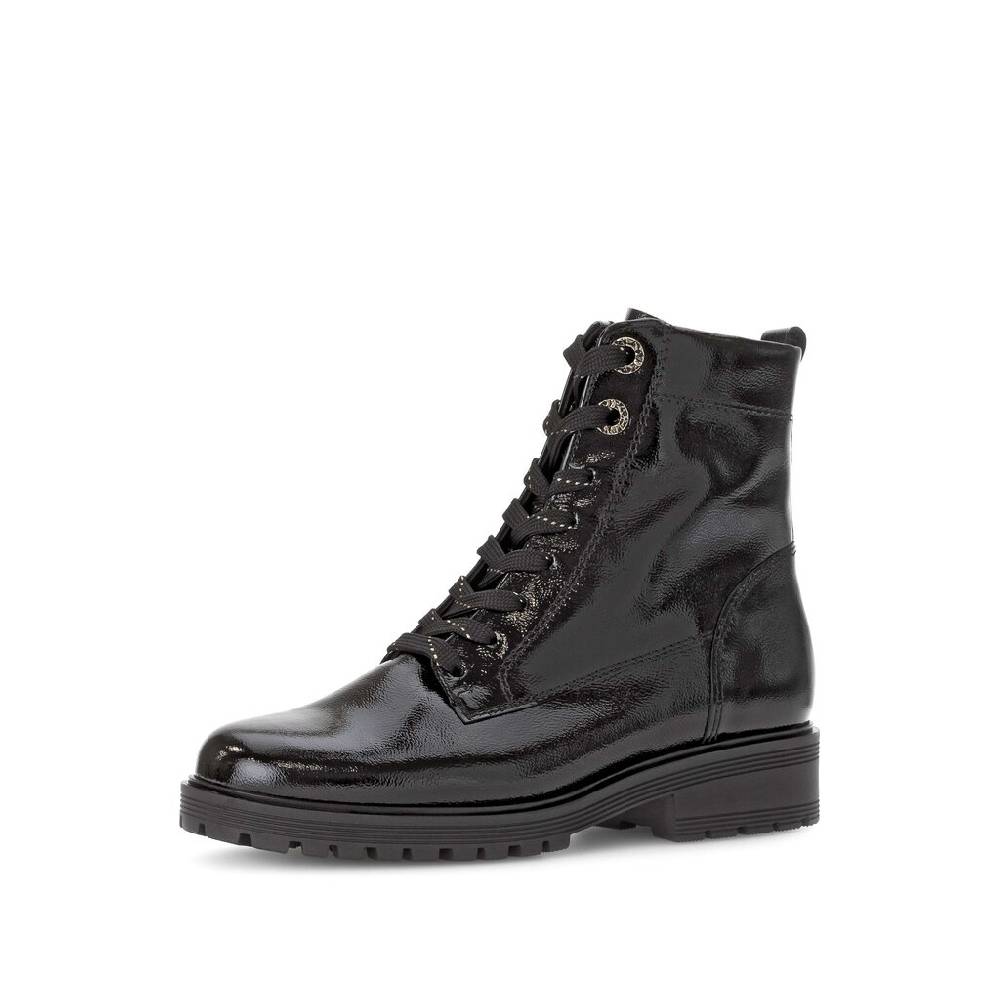 Pius Gabor Schnürstiefelette schwarz Sonderangebot der Fabrik