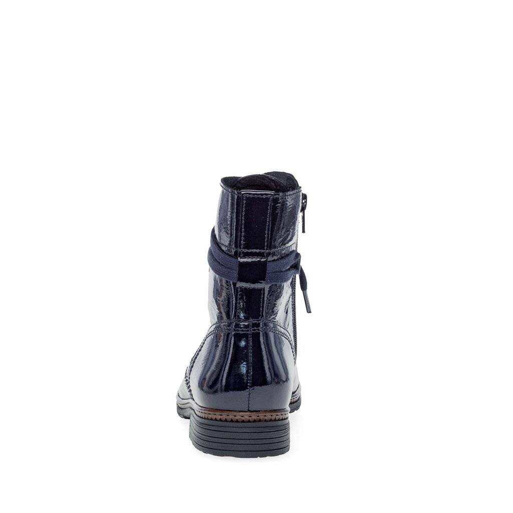 Pius Gabor Schnürstiefelette blau Fabrikladen