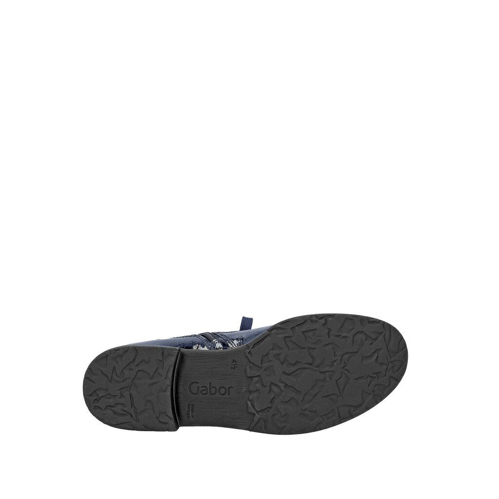 Pius Gabor Schnürstiefelette blau Fabrikladen