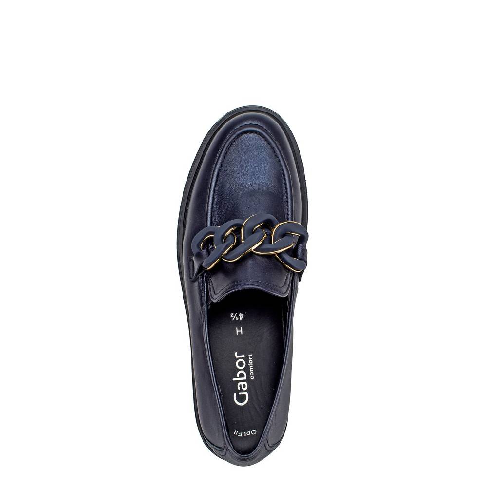 Pius Gabor Loafer blau Speichern exportieren