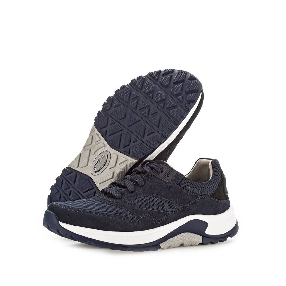 Pius Gabor rollingsoft Sneaker low blau Räumungsverkauf