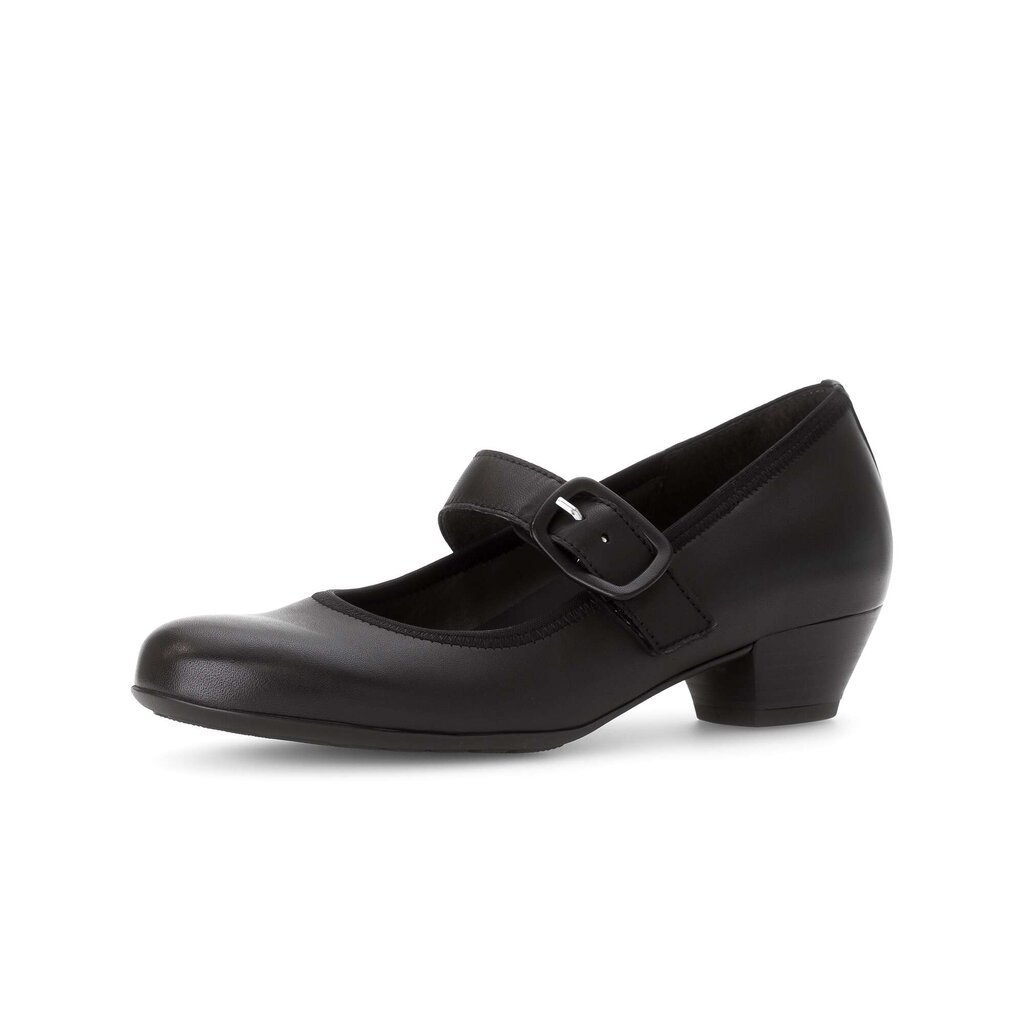 Pius Gabor Spangenpumps schwarz Lagerräumung