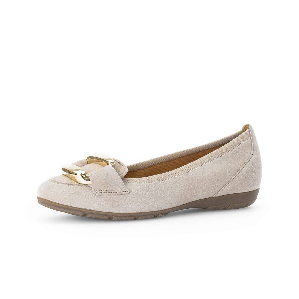 Pius Gabor Sportliche Ballerina beige Nur für heute