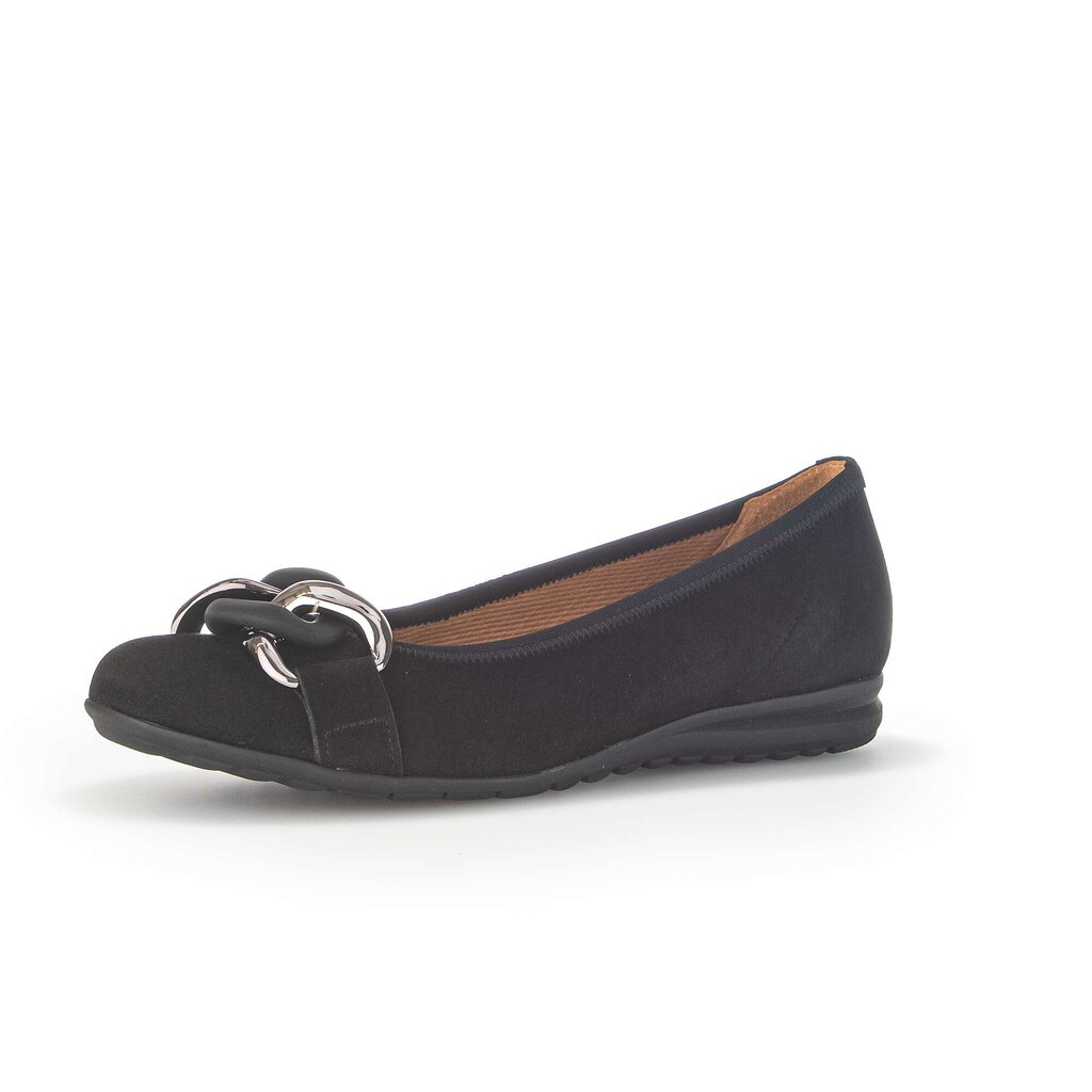 Pius Gabor Sportliche Ballerina schwarz 50% Rabatt mit kostenlosem Versand
