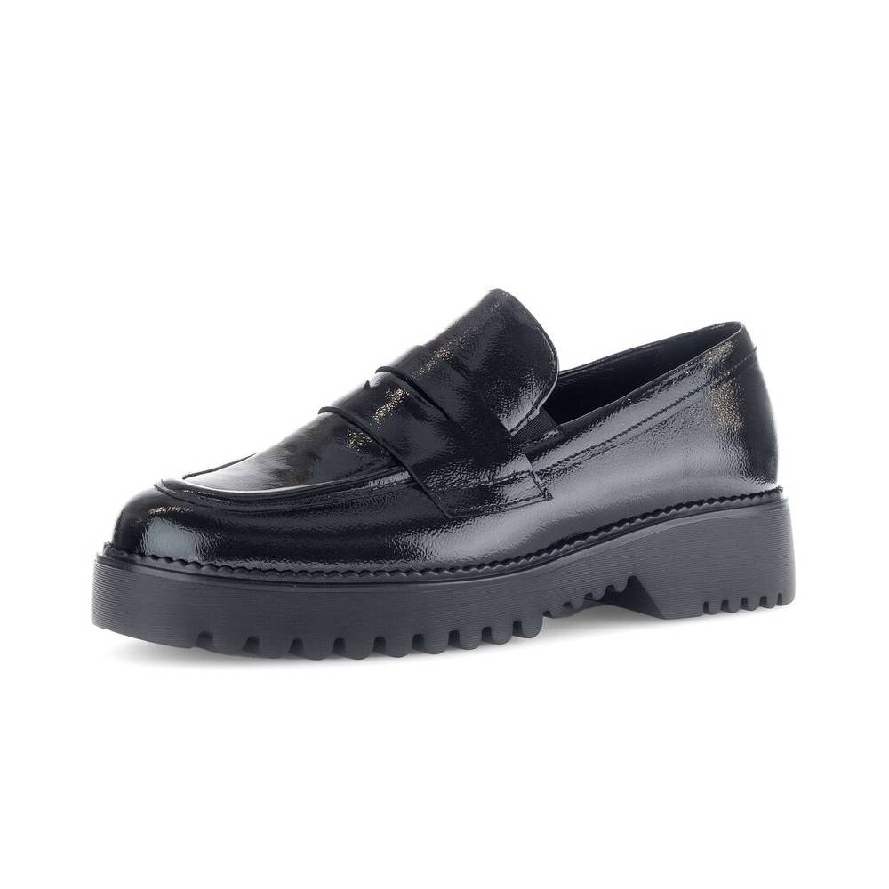 Pius Gabor Loafer schwarz Neueste Stile