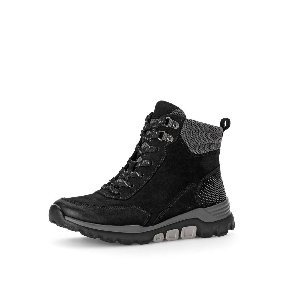 Pius Gabor Sportliche Stiefelette schwarz 50% Rabatt mit kostenlosem Versand