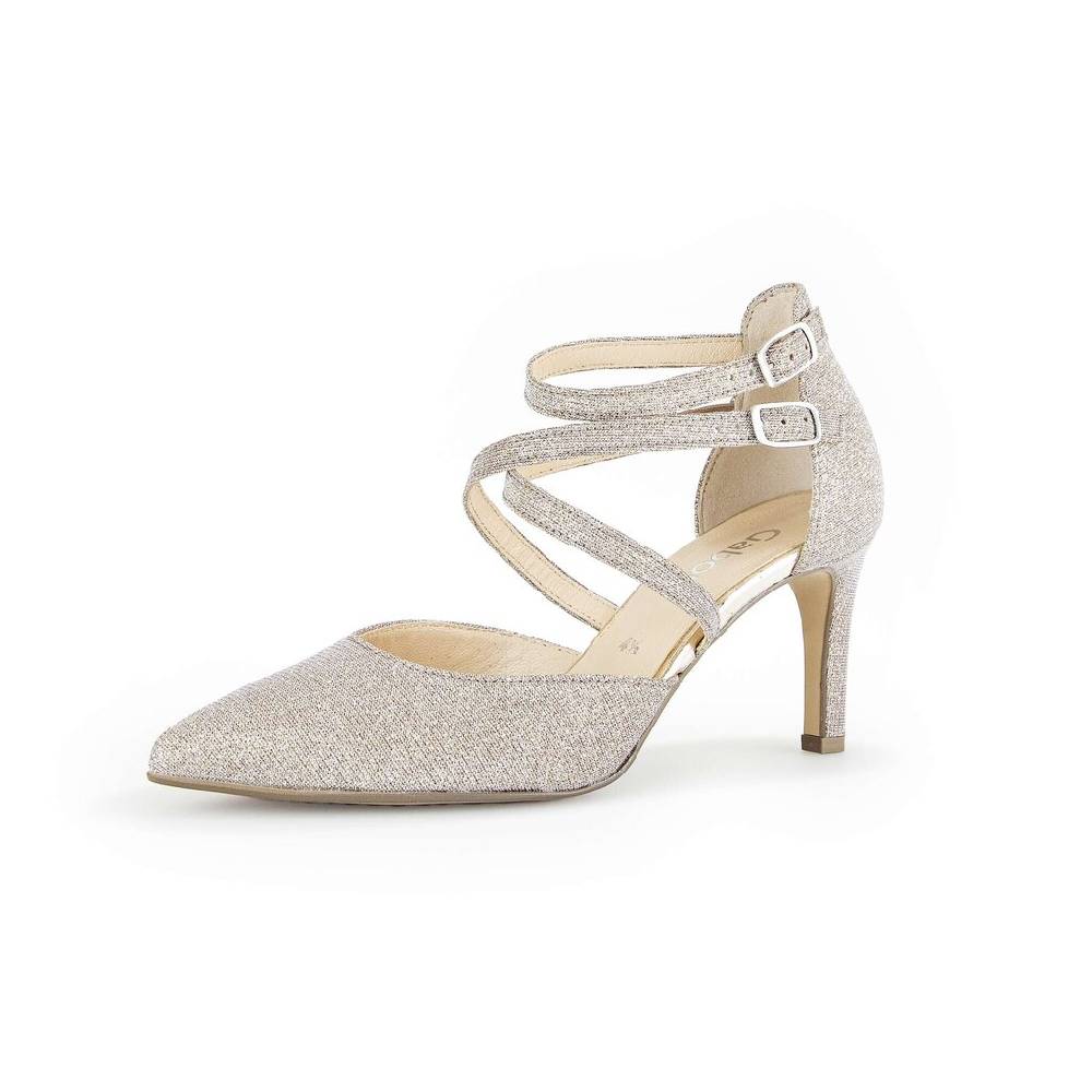 Pius Gabor Spangenpumps rosa Begrenztes Angebot