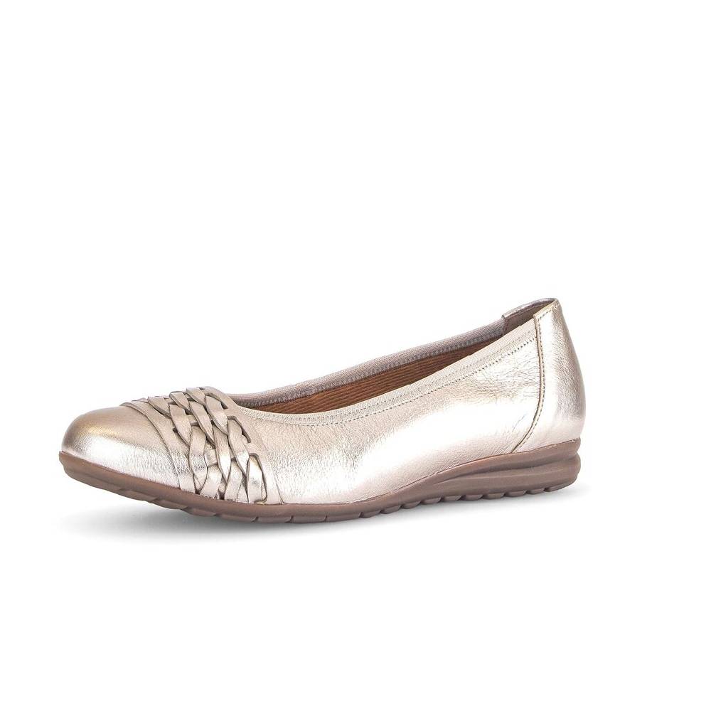 Pius Gabor Sportliche Ballerina gold Exklusivangebot