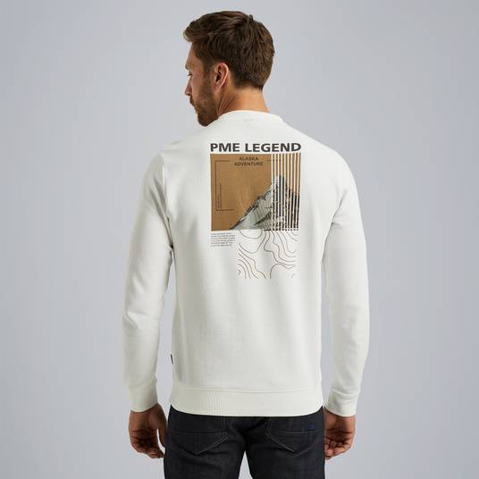 Pme Legend Sweatshirt mit Artwork Im Verkauf