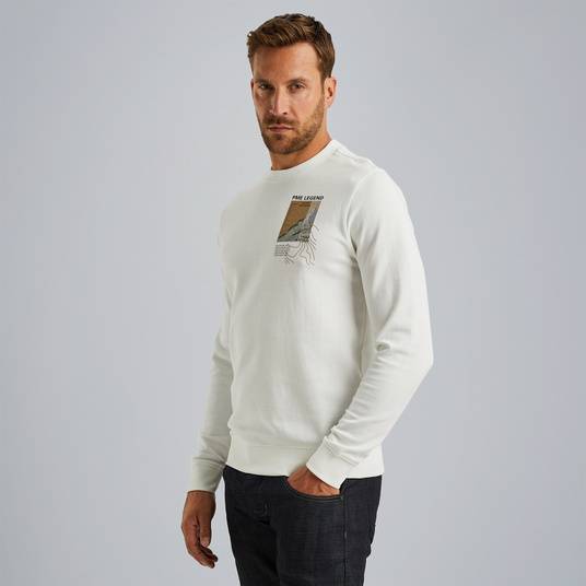 Pme Legend Sweatshirt mit Artwork Im Verkauf