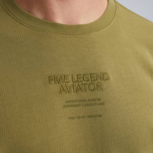 Pme Legend T-Shirt mit Waffelstruktur Online