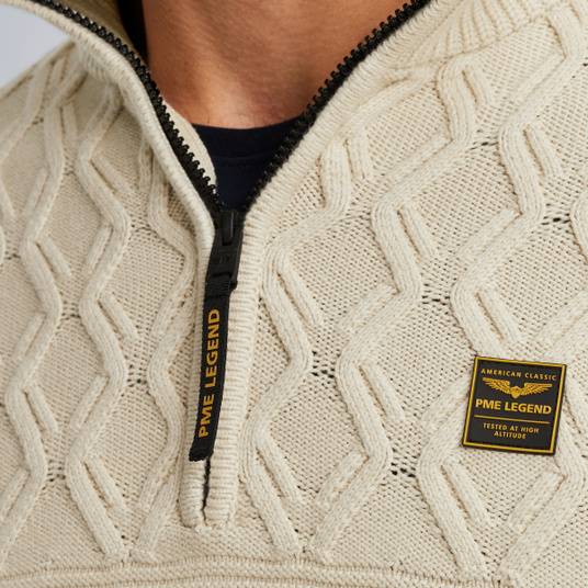 Pme Legend Pullover mit halbem Reißverschluss Auslauf