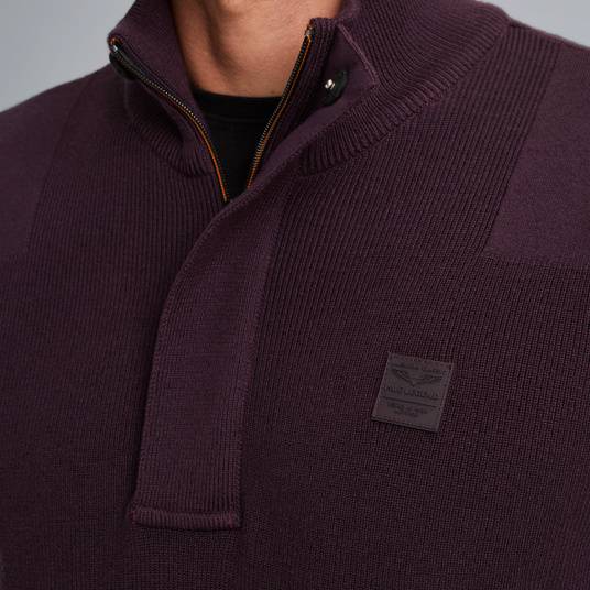 Pme Legend Pullover mit halbem Reißverschluss Kostenlose Rückgabe