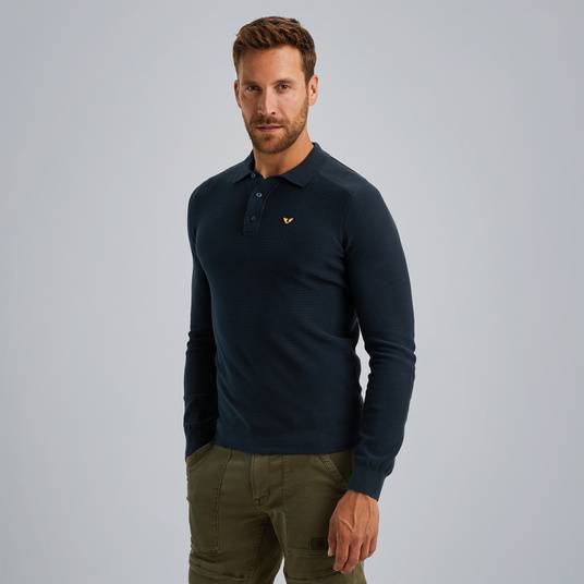 Pme Legend Poloshirt mit langen Ärmeln Super Rabatt