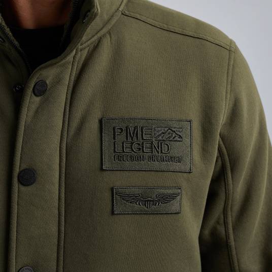 Pme Legend Strickjacke aus Teddystoff Preisnachlass