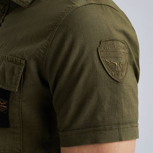 Pme Legend Hemd aus Baumwolle/Leinen Lagerräumung