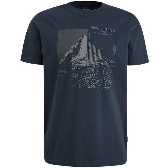 Pme Legend T-Shirt mit Artwork Kostenloser Versand