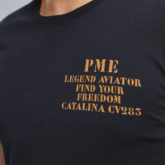Pme Legend T-Shirt mit Artwork Begrenztes Angebot