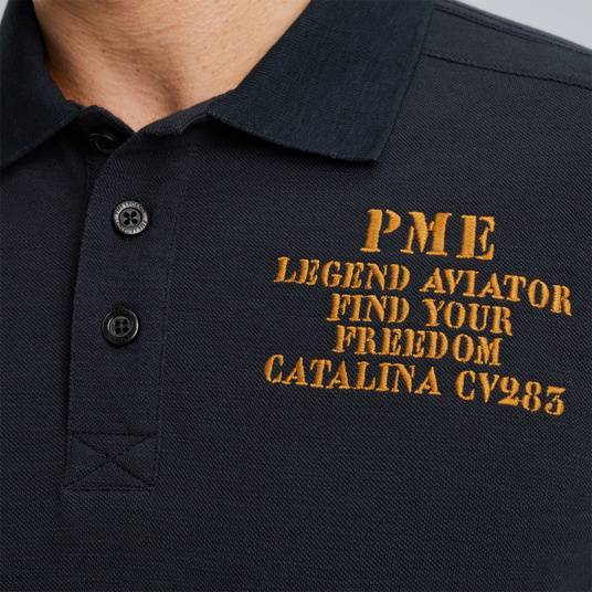 Pme Legend Poloshirt aus Piqué Jubiläumsangebot