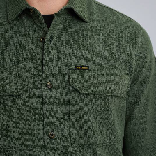 Pme Legend Hemd mit Fischgrätmuster Saisonale Angebote