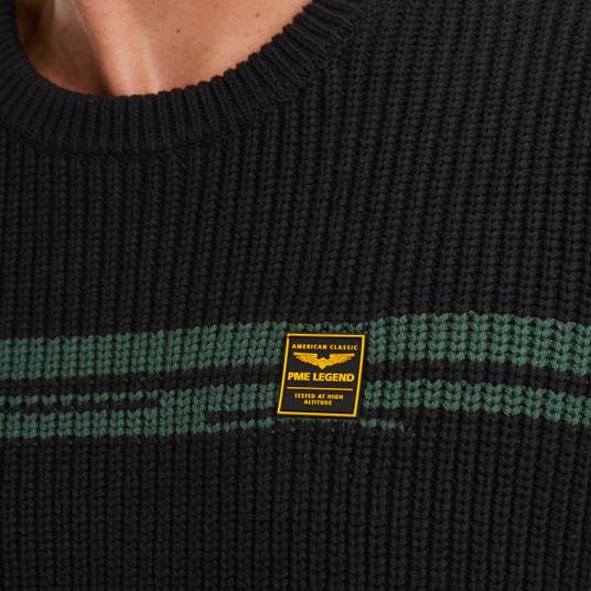 Pme Legend Pullover mit Streifenmuster 2025