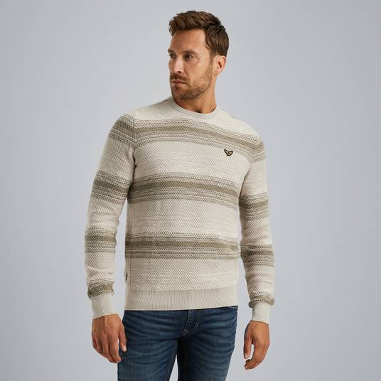 Pme Legend Pullover mit Streifenmuster Schlussverkauf