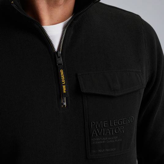 Pme Legend Pullover mit halbem Reißverschluss Rabatt
