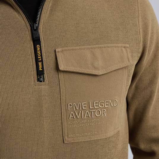 Pme Legend Pullover mit halbem Reißverschluss Versandkostenfrei