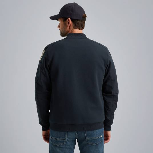 Pme Legend Sweatjacke mit Badges Begrenztes Angebot