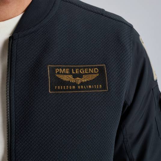 Pme Legend Sweatjacke mit Badges Begrenztes Angebot