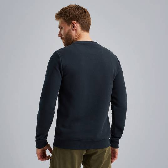Pme Legend Sweatshirt mit Waffelstruktur Weihnachtsangebot