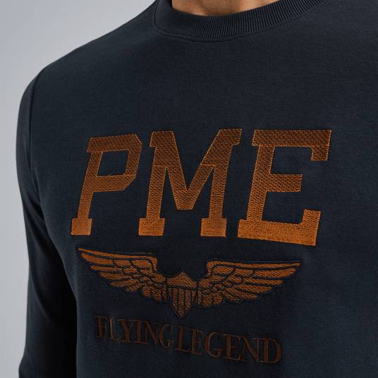 Pme Legend Sweatshirt aus Interlock-Sweatstoff Valentinstagsangebot