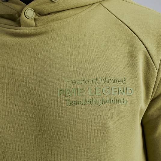 Pme Legend Hoodie aus Terry-Sweatstoff Lagerräumung
