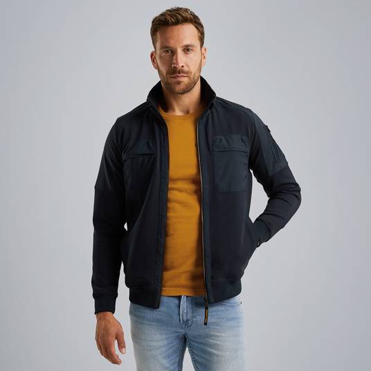 Pme Legend Hybridjacke aus einer Materialmischung Top Angebot