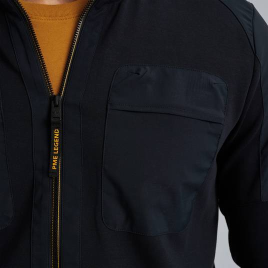 Pme Legend Hybridjacke aus einer Materialmischung Top Angebot