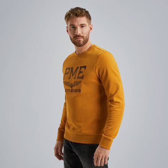 Pme Legend Sweatshirt aus Interlock-Sweatstoff Neueste Mode
