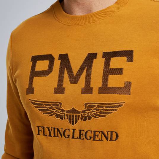 Pme Legend Sweatshirt aus Interlock-Sweatstoff Neueste Mode