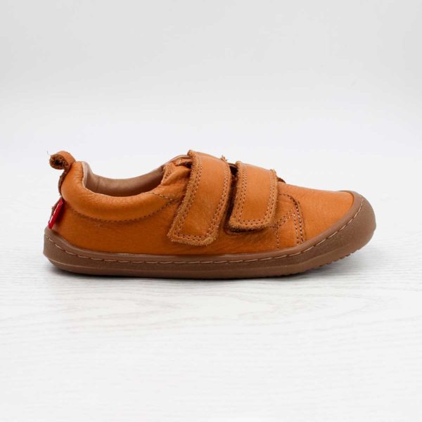 Pololo Barfuss Sneaker Leder hellbraun Meist gekauft