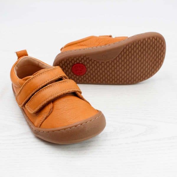 Pololo Barfuss Sneaker Leder hellbraun Meist gekauft