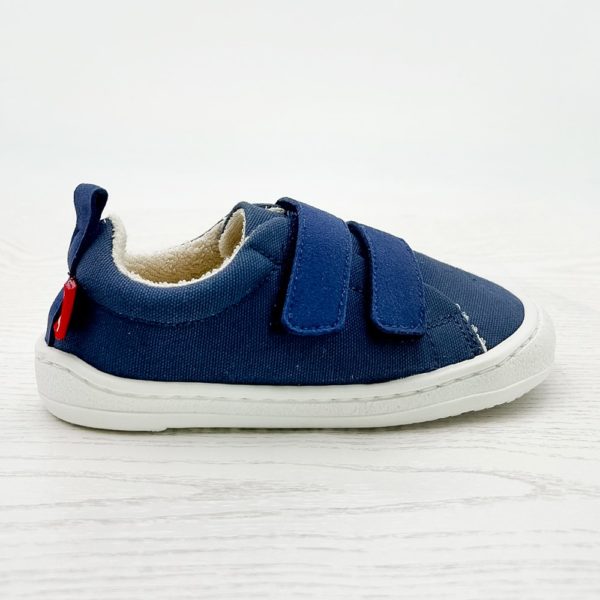 Pololo Baumwoll Barfuß Sneaker Blau Begrenztes Angebot