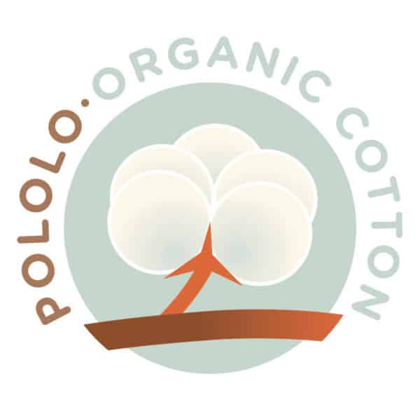 Pololo Baumwoll-Sneaker Chico Rosé Lagerräumung