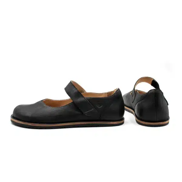 Pololo Barfußschuh Ballerina „Alma“ von Martin Natur – schwarz Riesige Rabatte